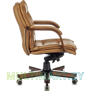 Компьютерное кресло Бюрократ T-9927WALNUT-LOW (горчичный) картинка 3